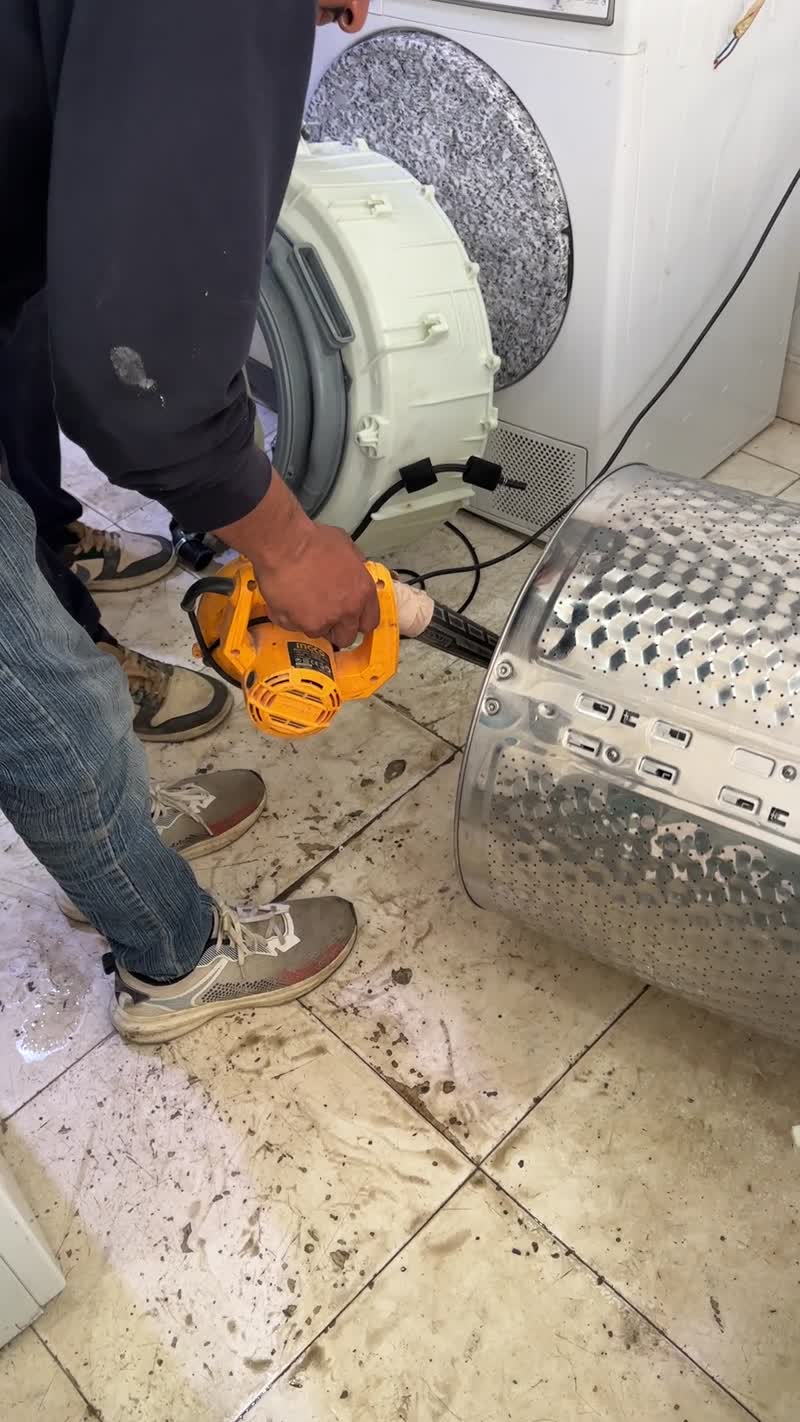 Video of AC system running after completed repair